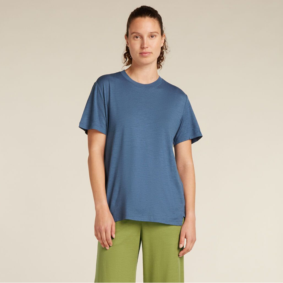 Women's T-shirt Merino 150 Tech Lite SS Relaxed Tee Icebreaker Dawn