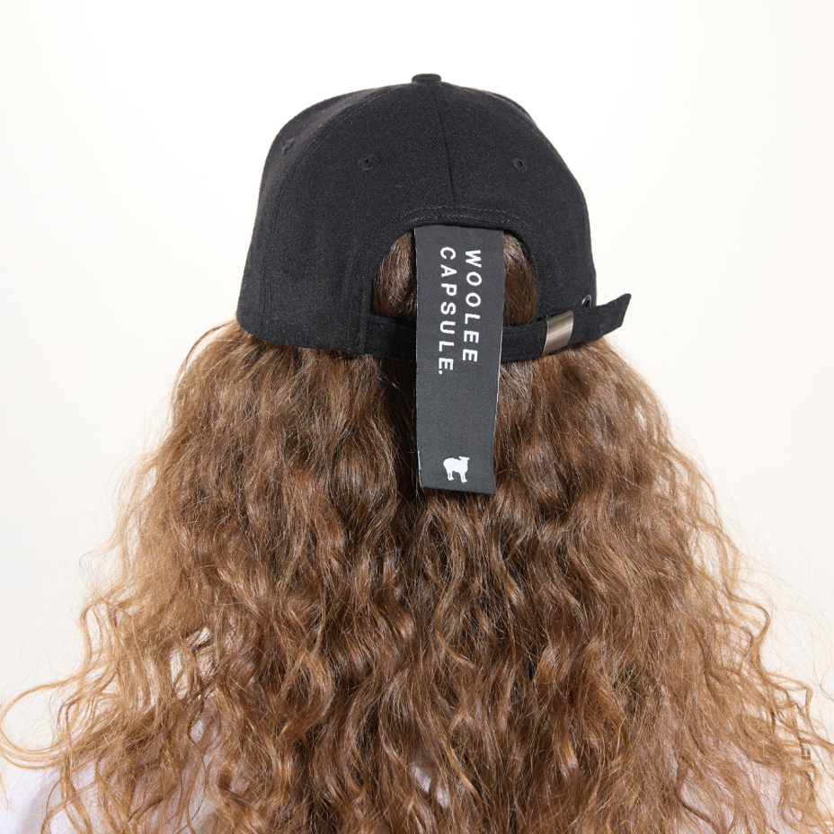 Merino Woolee Capsule wool cap black