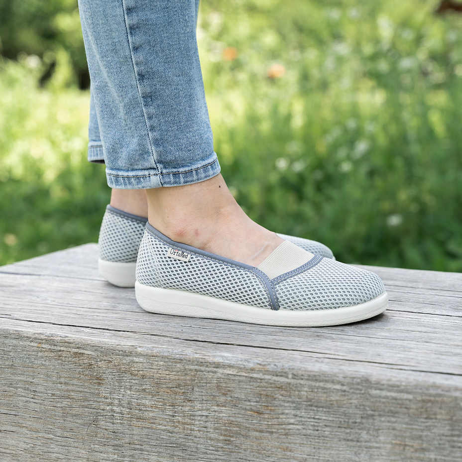 Women's Comfort Ballerina Pumps Grey