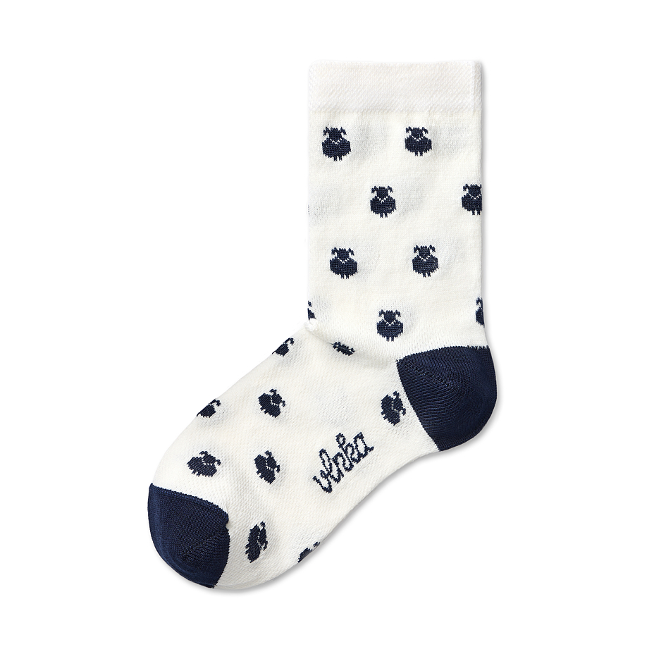 Merino Summer Socks Blue Sheep