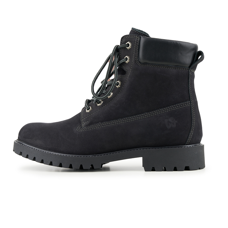 Men's leather farmer's boots Woolee black