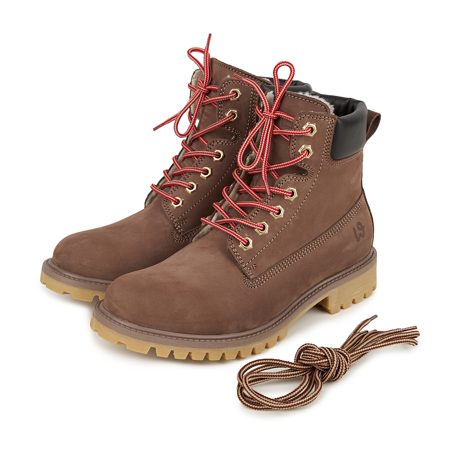 Woolee light brown shaggy farmers