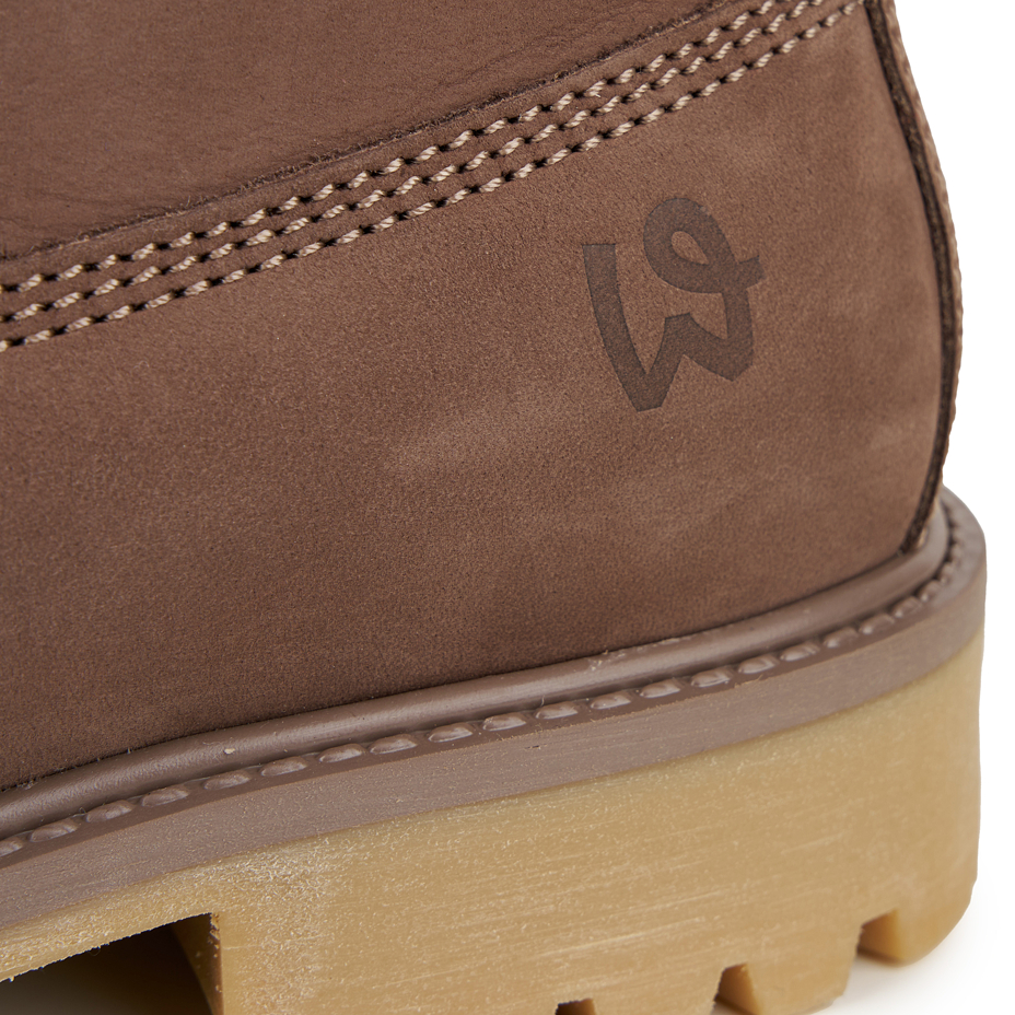 Woolee light brown shaggy farmers