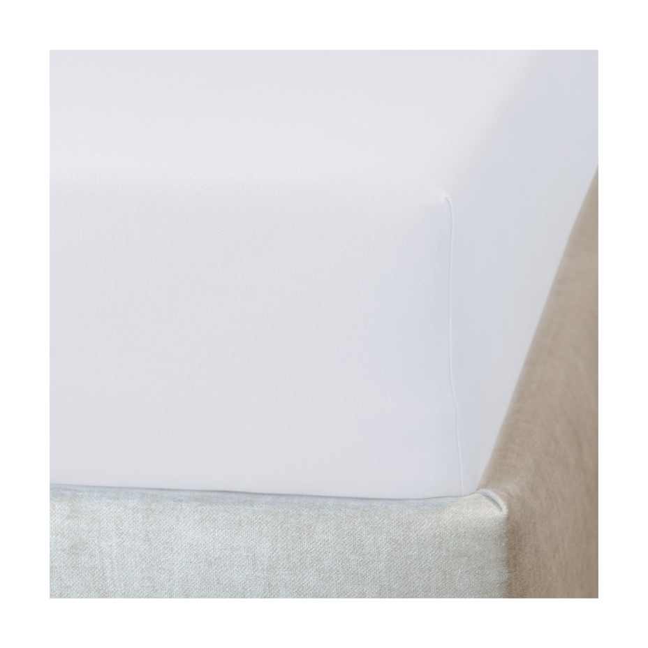 Cotton Jersey sheet white