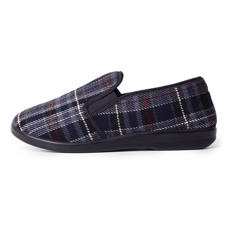 Men's Non-Slip Slippers Plaid