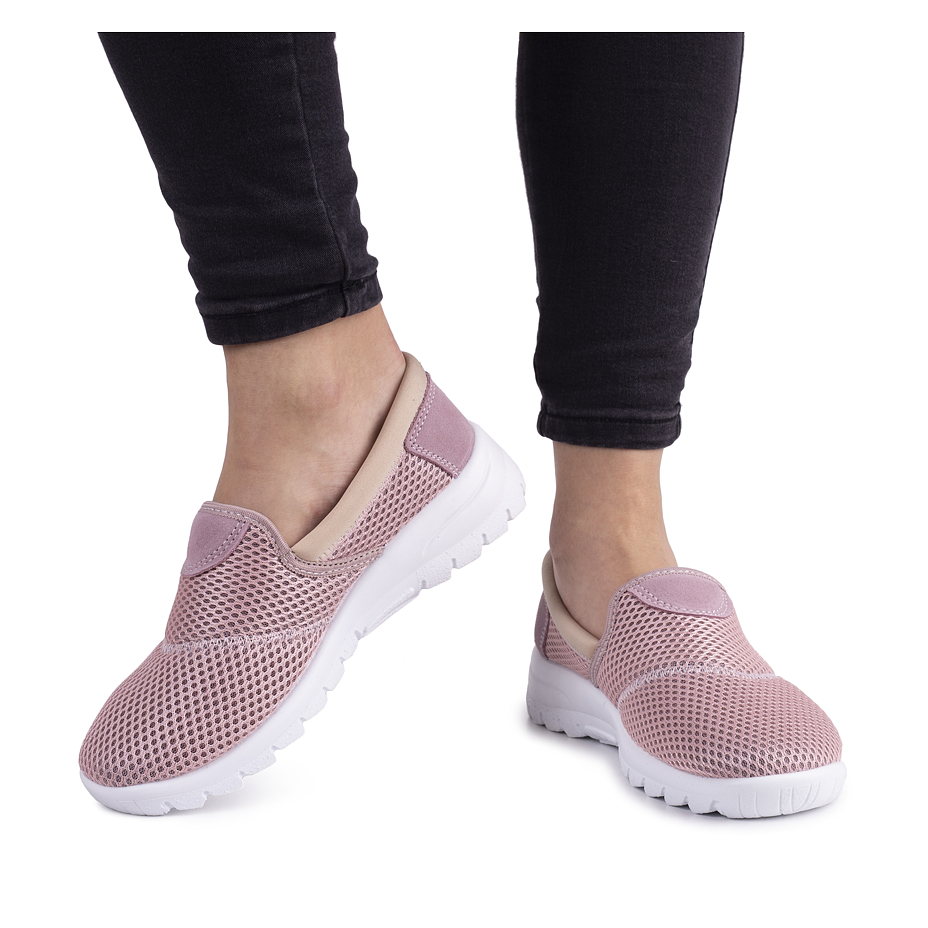 Women's breathable orthopedic sneakers Pink