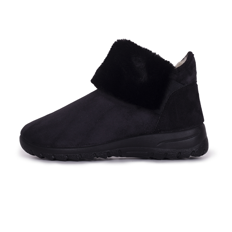 Women's Bara Winter Ankle boots with Wool Lining Black