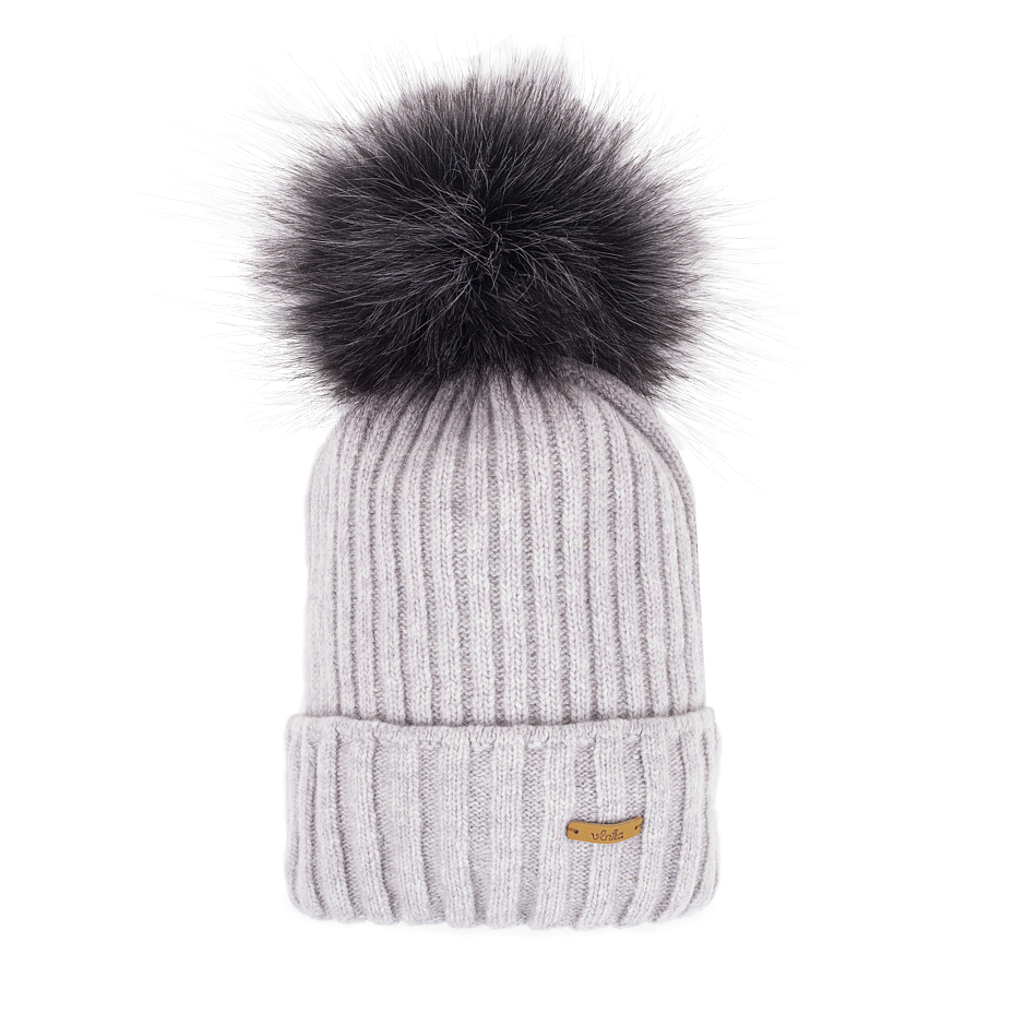 Vlnka Woolly Hat V04 Light Grey