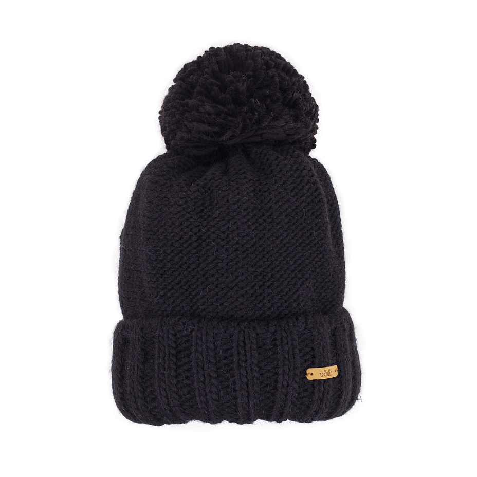 Vlnka Woolly Hat V03 Black