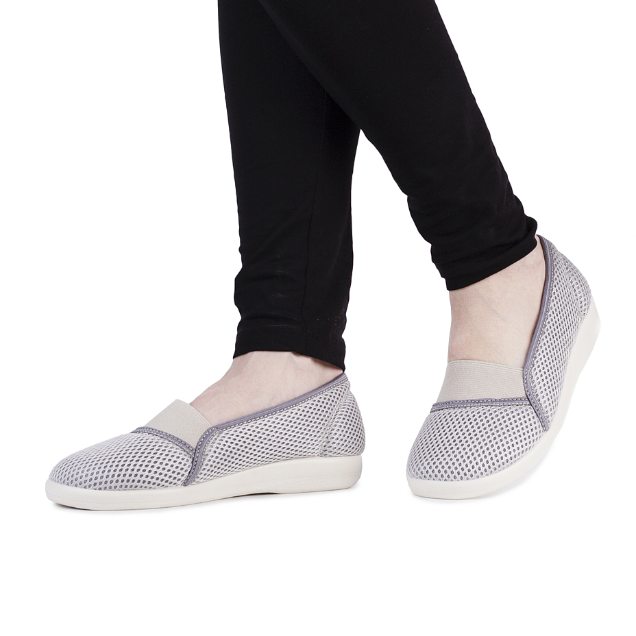 Women's Comfort Ballerina Pumps Grey