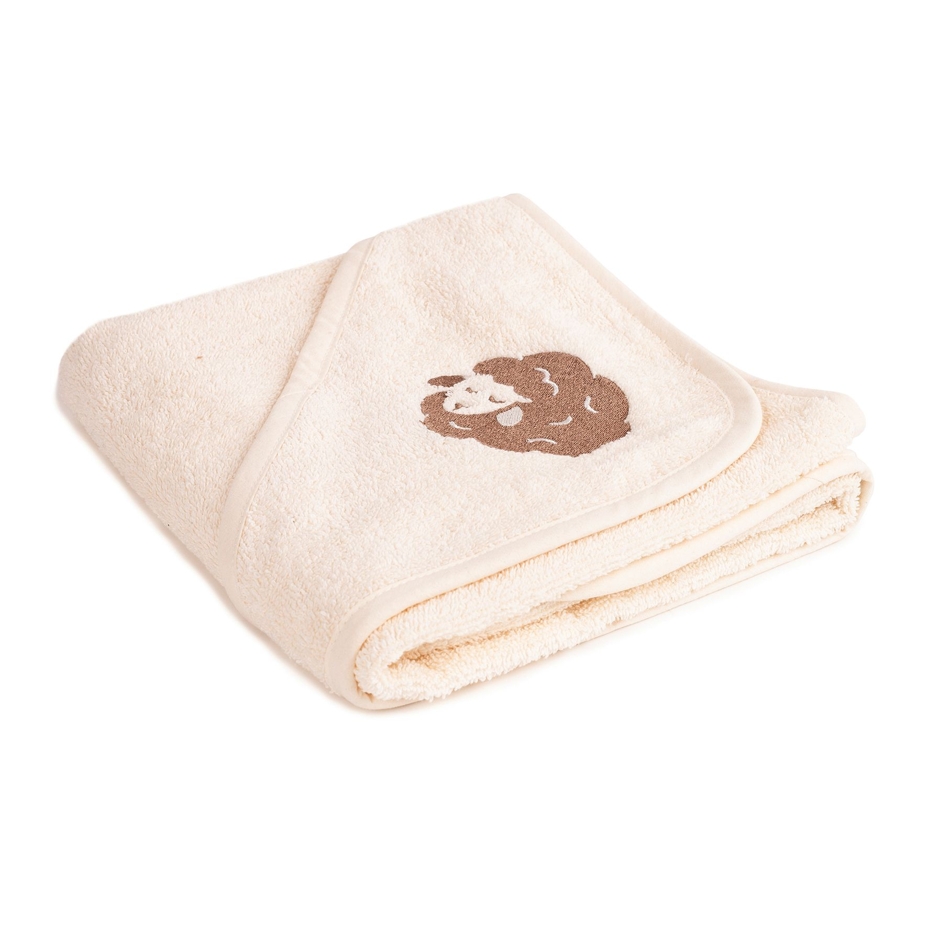 Hooded Baby Towel Natural