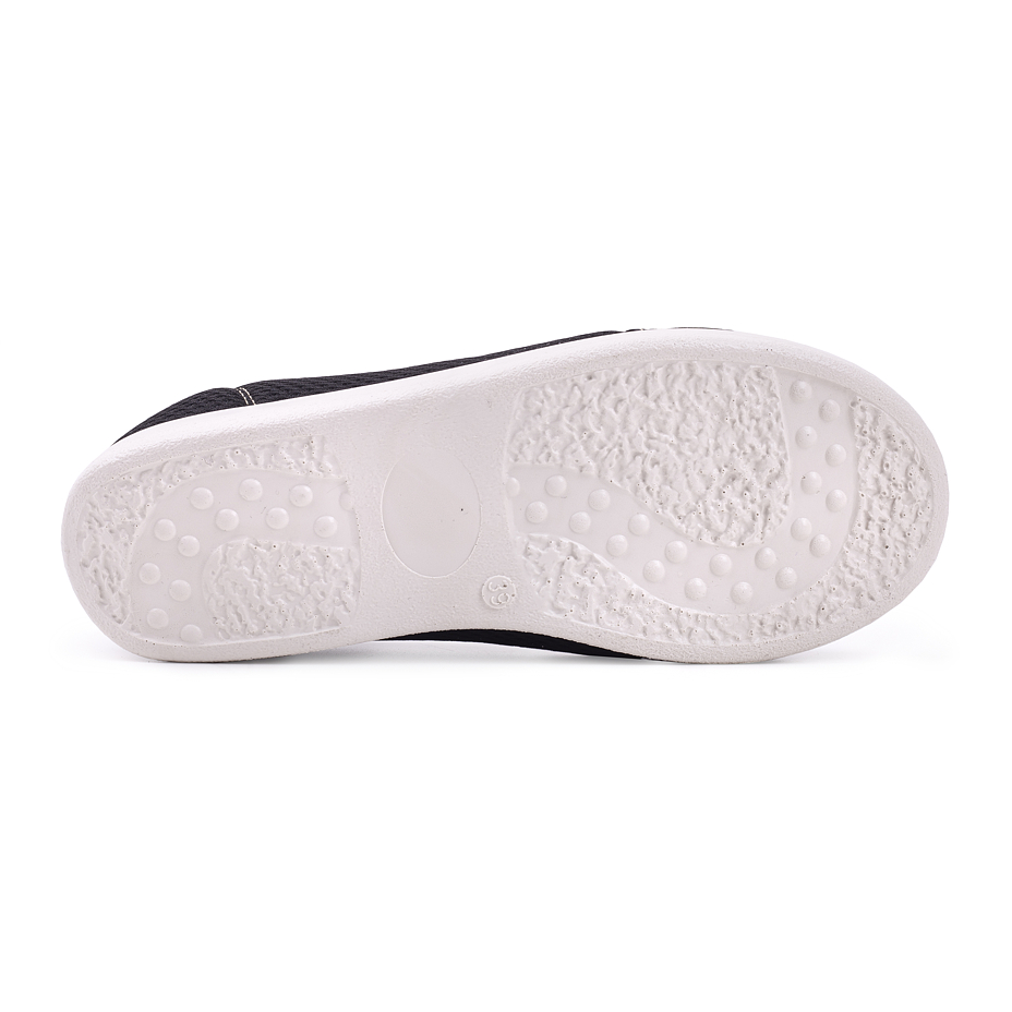 Women's comfort ballerinas Black and White