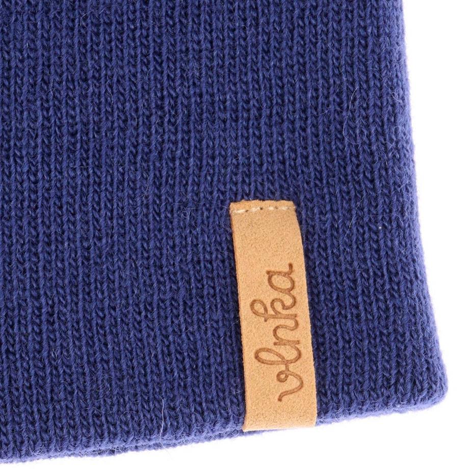 Vlnka Wool Beanie V22 Blue