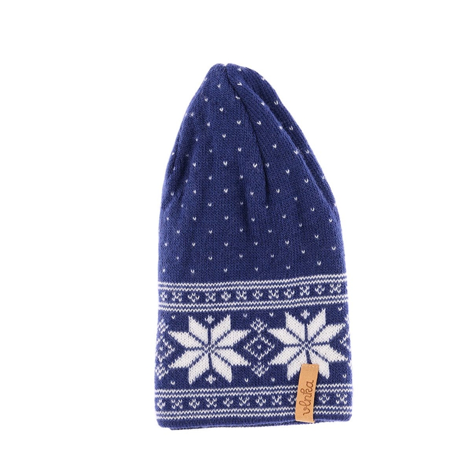 Vlnka Wool Beanie V25 Blue