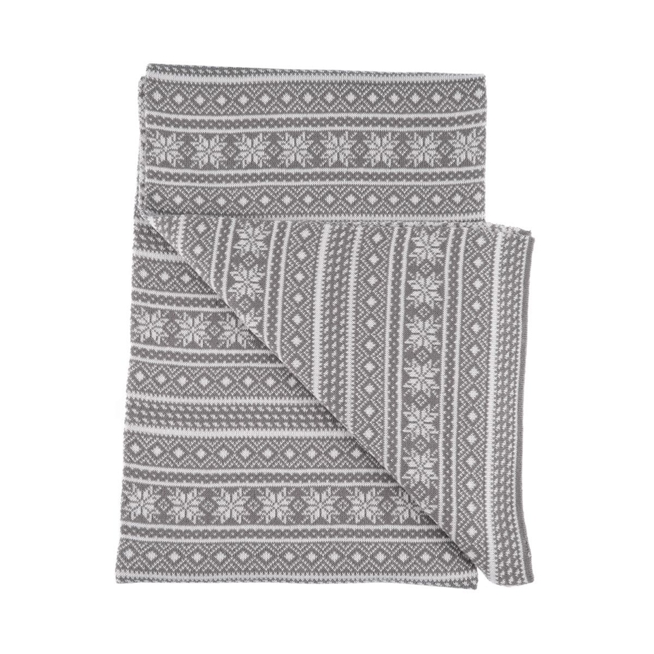 Vlnka Wool Scarf B02 Grey