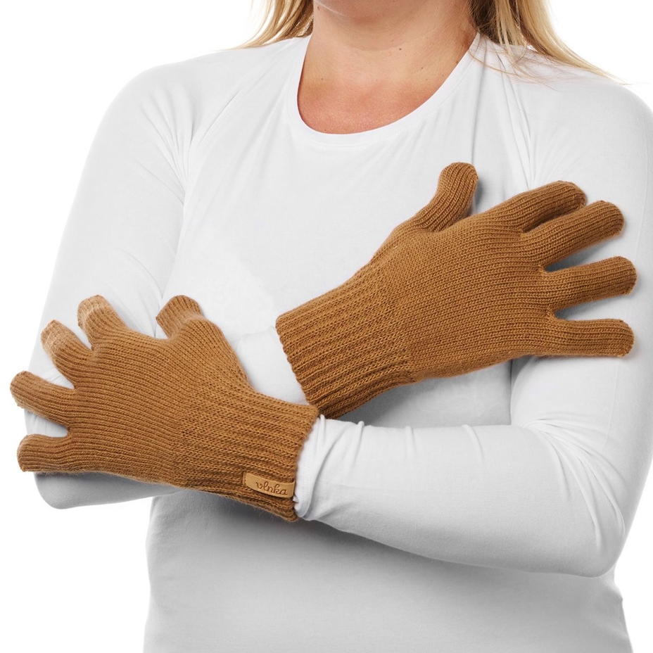 Vlnka Wool Gloves R01 Brown