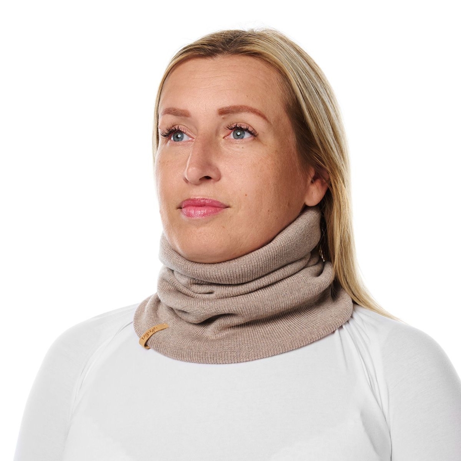 Vlnka Wool Neck Warmer N02 Beige