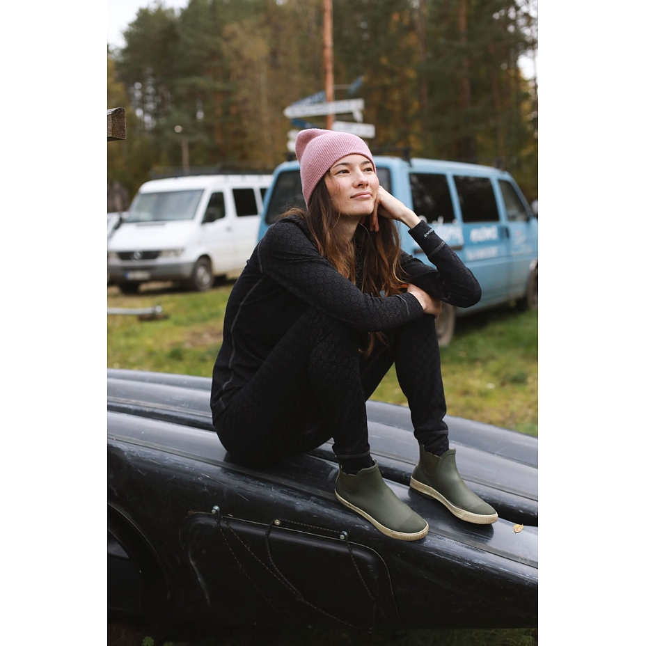 Women's Performance Merino XTREME THERMOWAVE Top Black