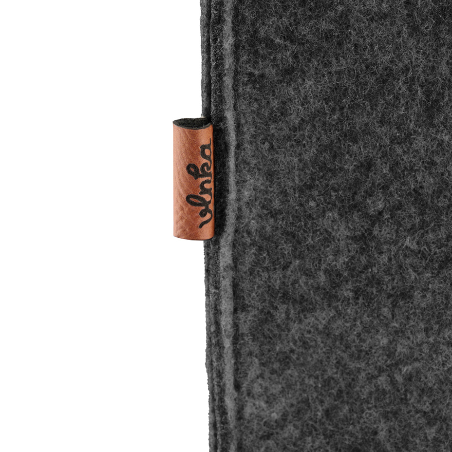 Felt Storage Bag with Handles Black