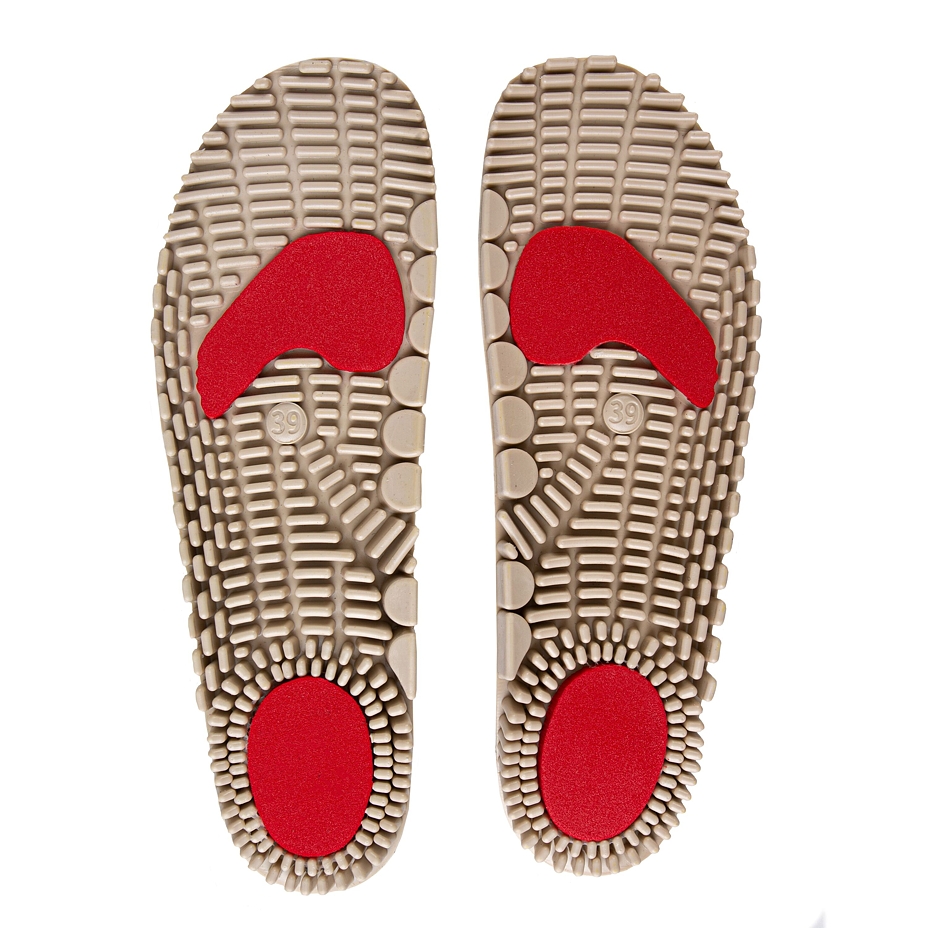 Men’s “Milan” Leather Massage Slip-on Shoes Black