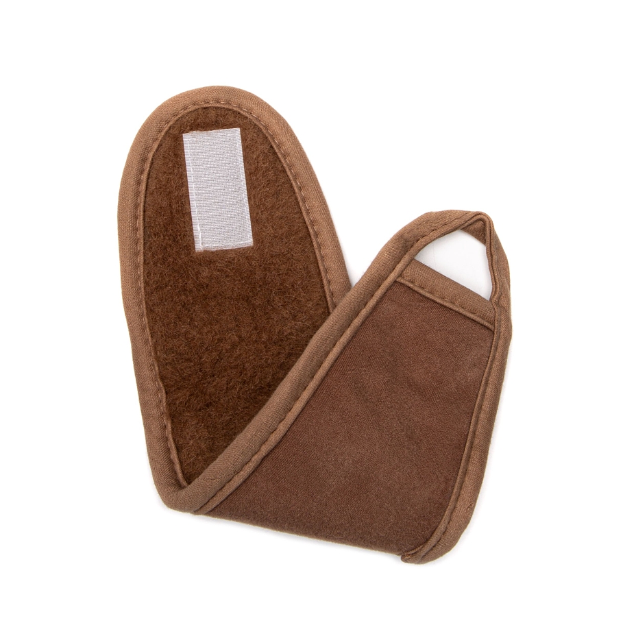 Wool Wrist Brace Brown