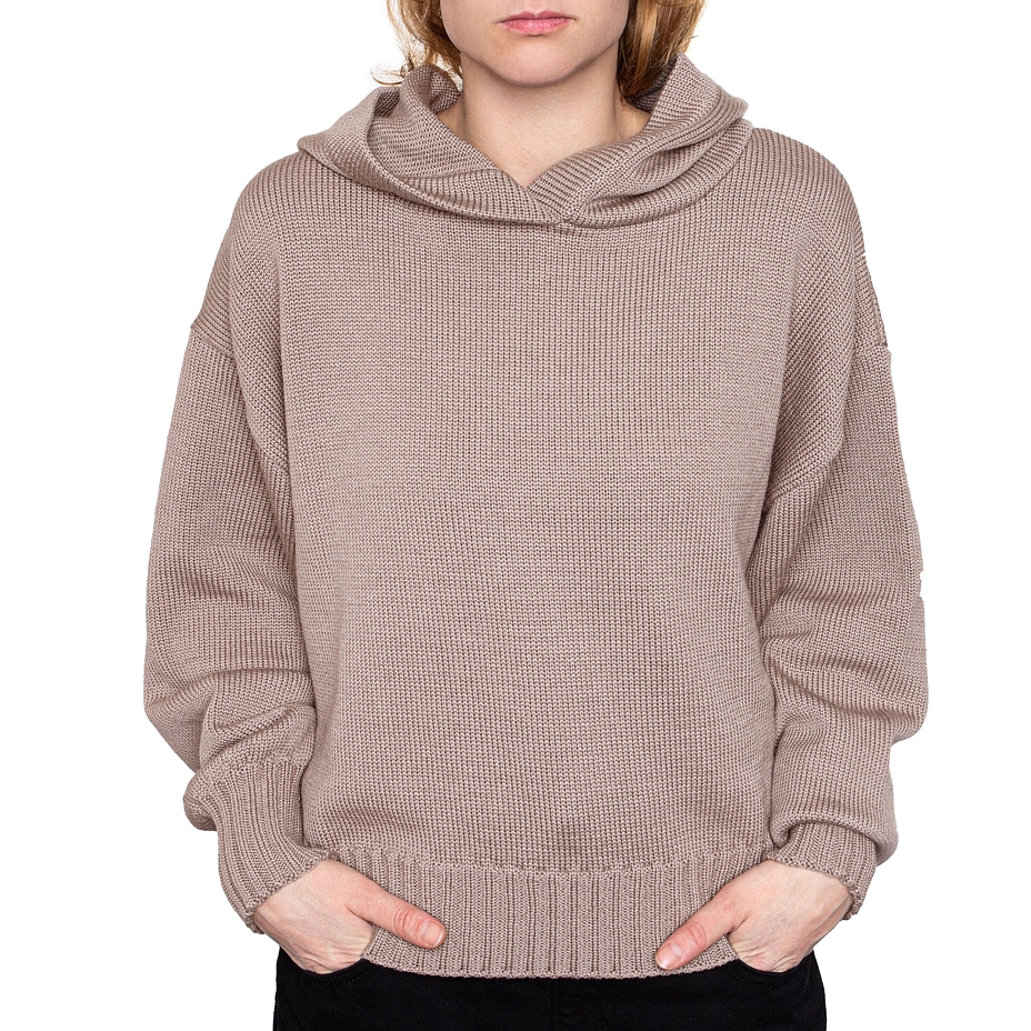 Women’s Vlnka Wool Sweater S02 Brown