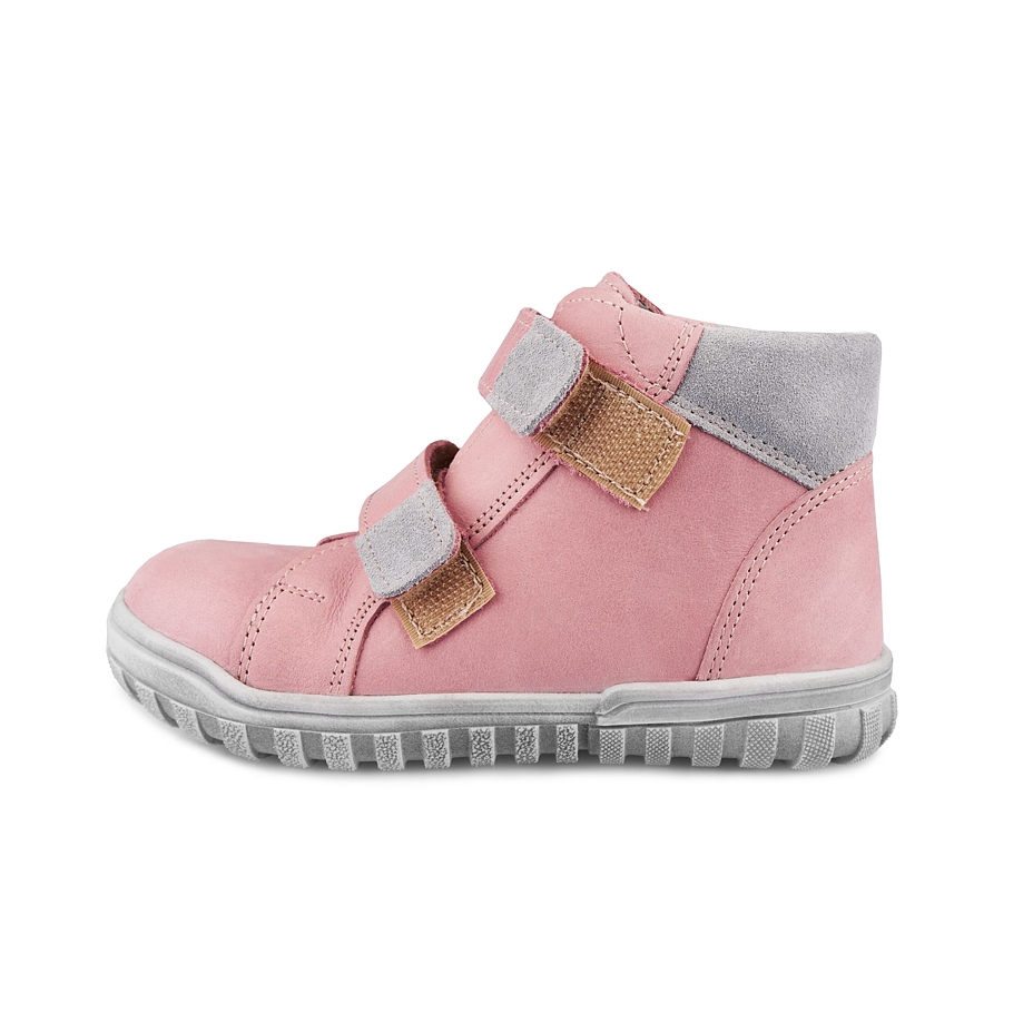 Kids’ Pepe Leather Velcro Sneakers Pink