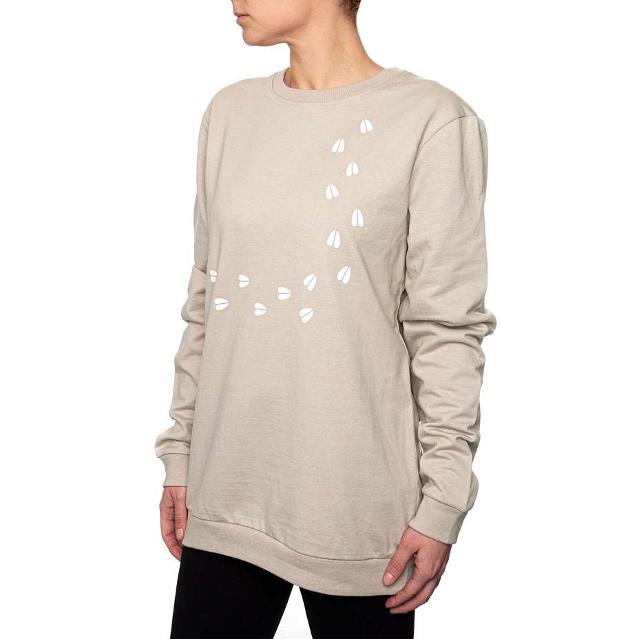 Woolvilli Cotton Sweatshirt Beige
