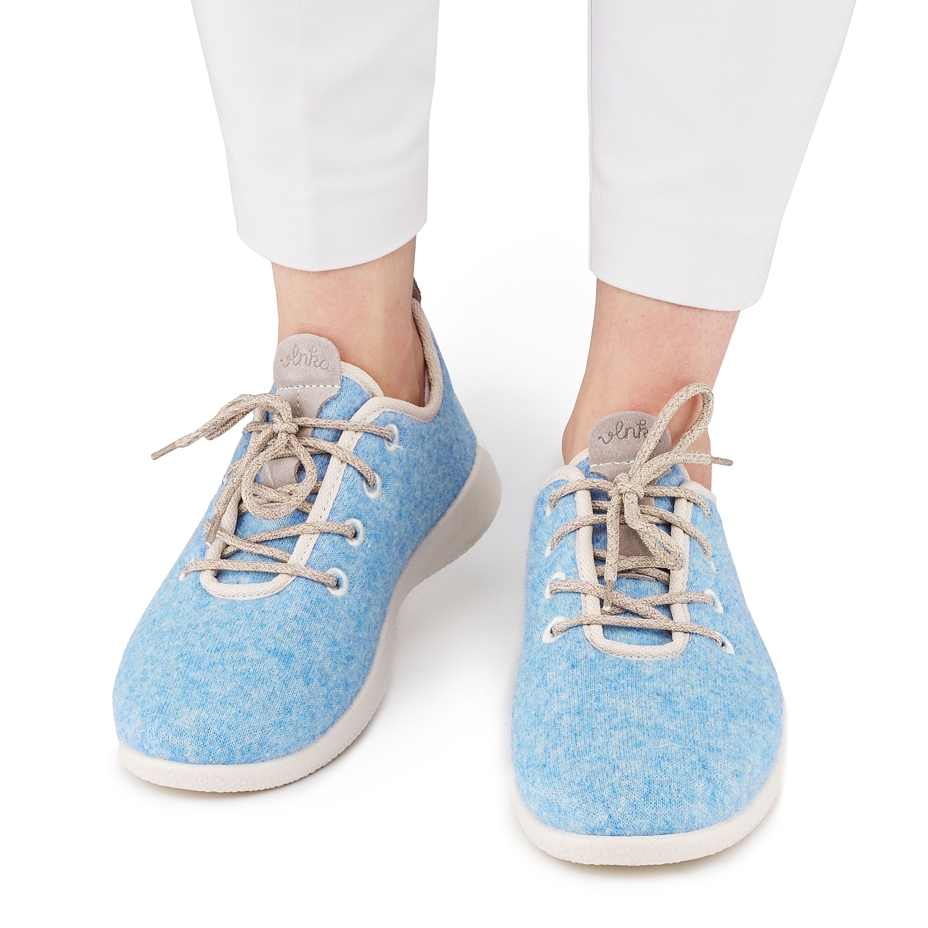 Vlnka Wool Trainers Blue