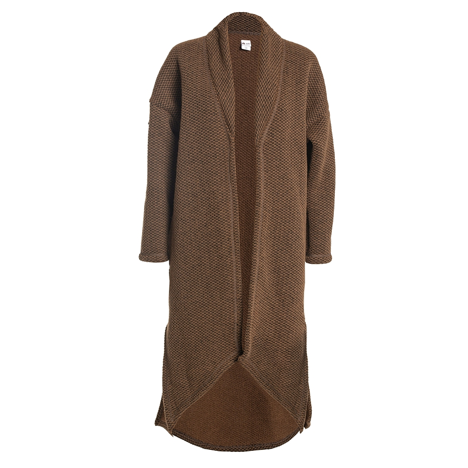 Wool Cardigan Brown