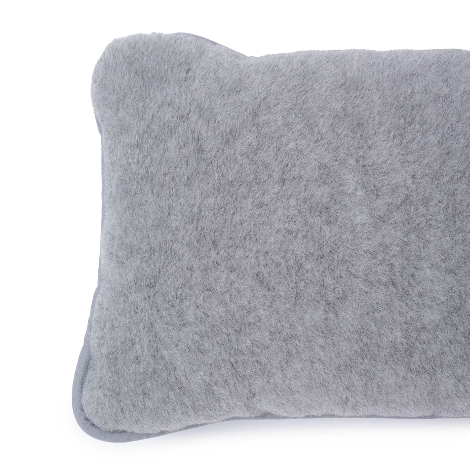 Wool Cushion Grey