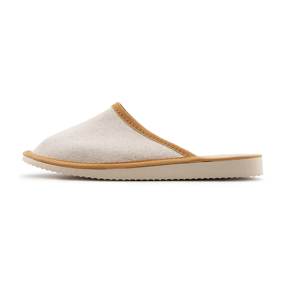 Women’s Summer Linen Slippers Natural
