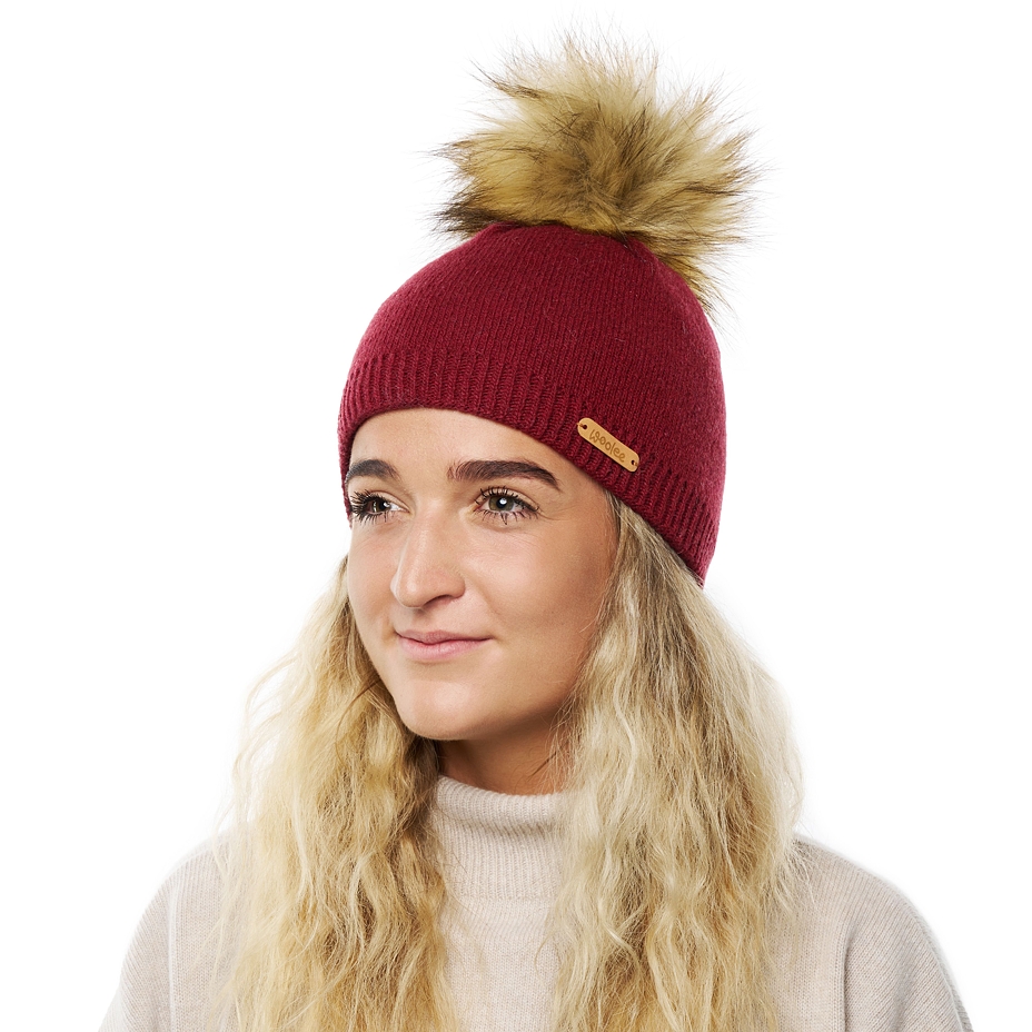 Woolee Wool Hat V06 Red