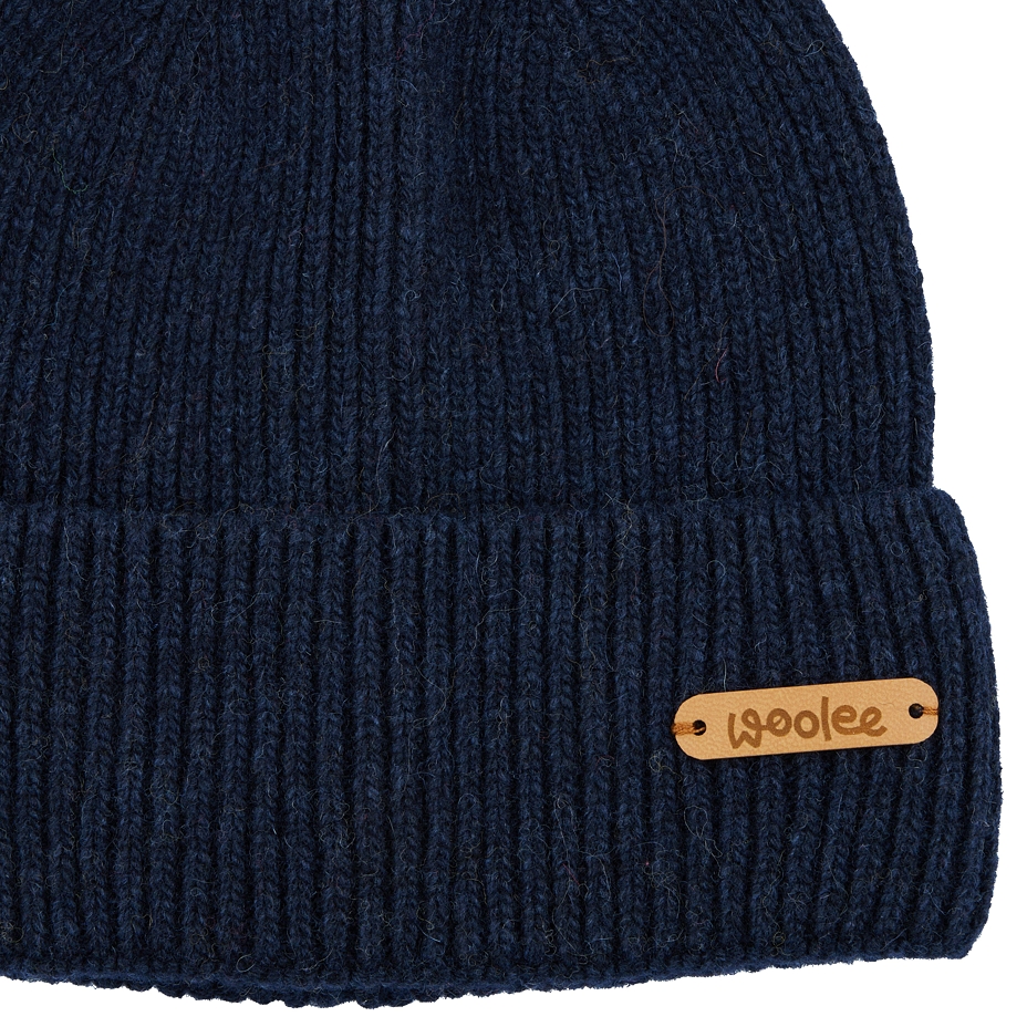 Kids’ Woolee Wool Hat V37 Dark Blue