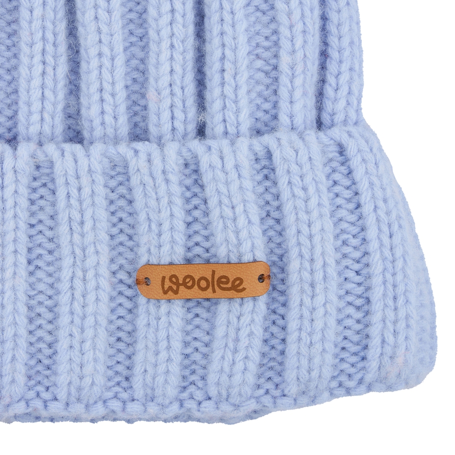 Kids’ Woolee Wool Hat V38 Light Blue
