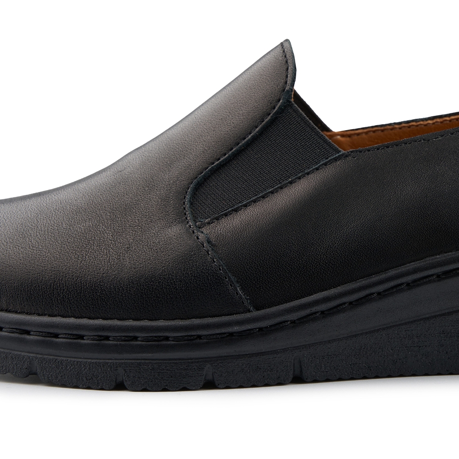 Women’s Andrea Leather Loafers Black