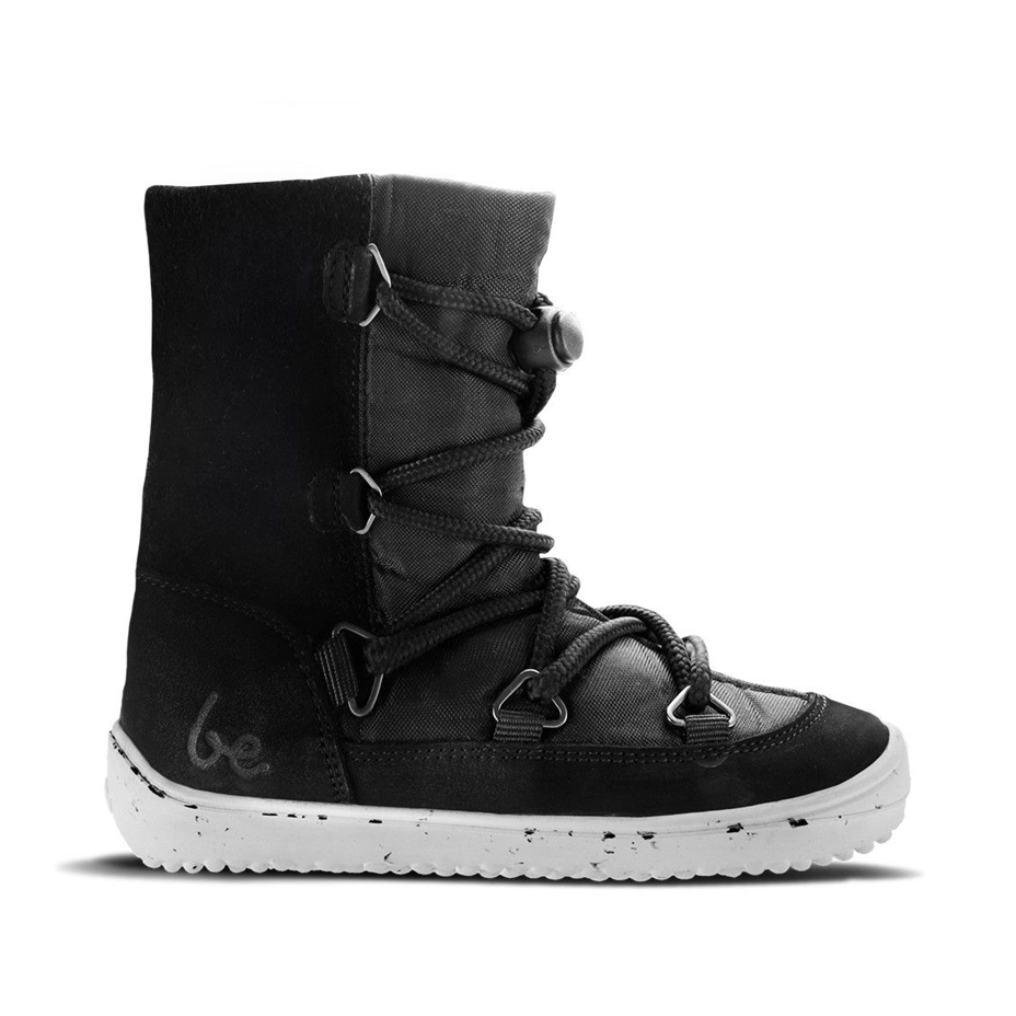 Kids’ Barefoot Snow Boots Be Lenka Snowfox Black