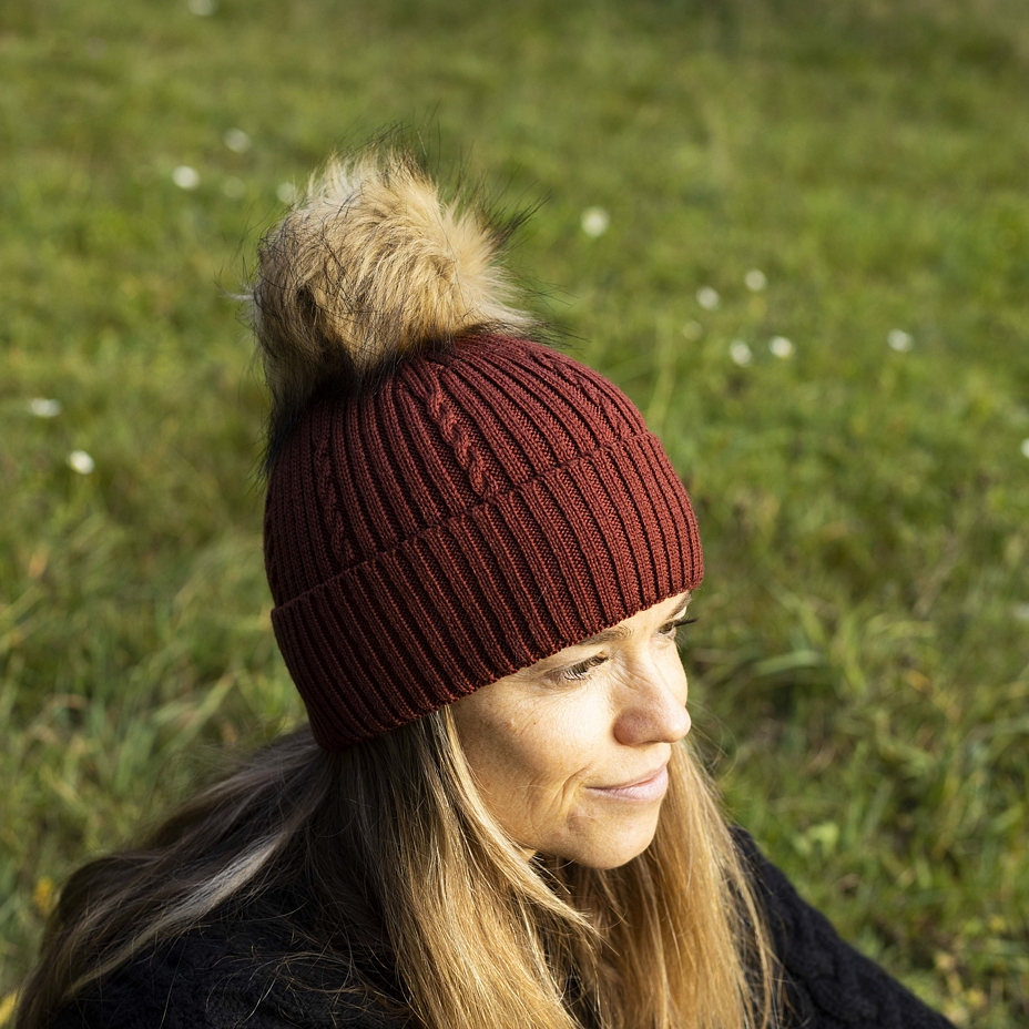 Woolee Wool Hat V32 Orange