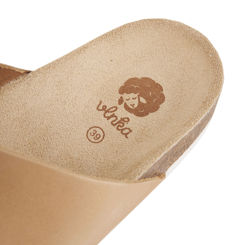 Women's anatomical cork shoes Lola cream model 2024