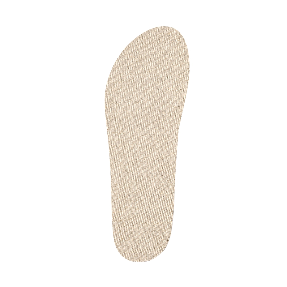 Barefoot hemp shoe inserts with recycled foam