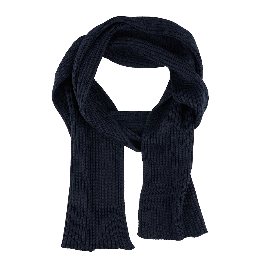 Woolen Scarf Merino Prins Black