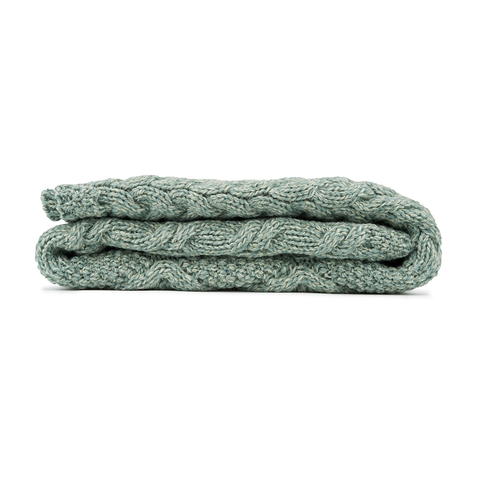 Children's Supersoft Merino wool blanket turquoise