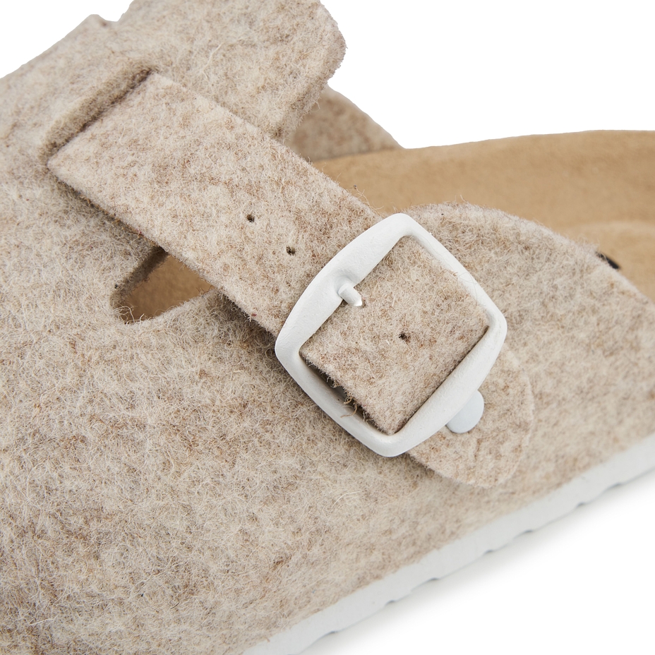 Women's orthopedic cork slippers Michaela beige