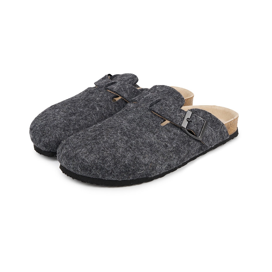 Women's orthopedic cork slippers Michaela gray