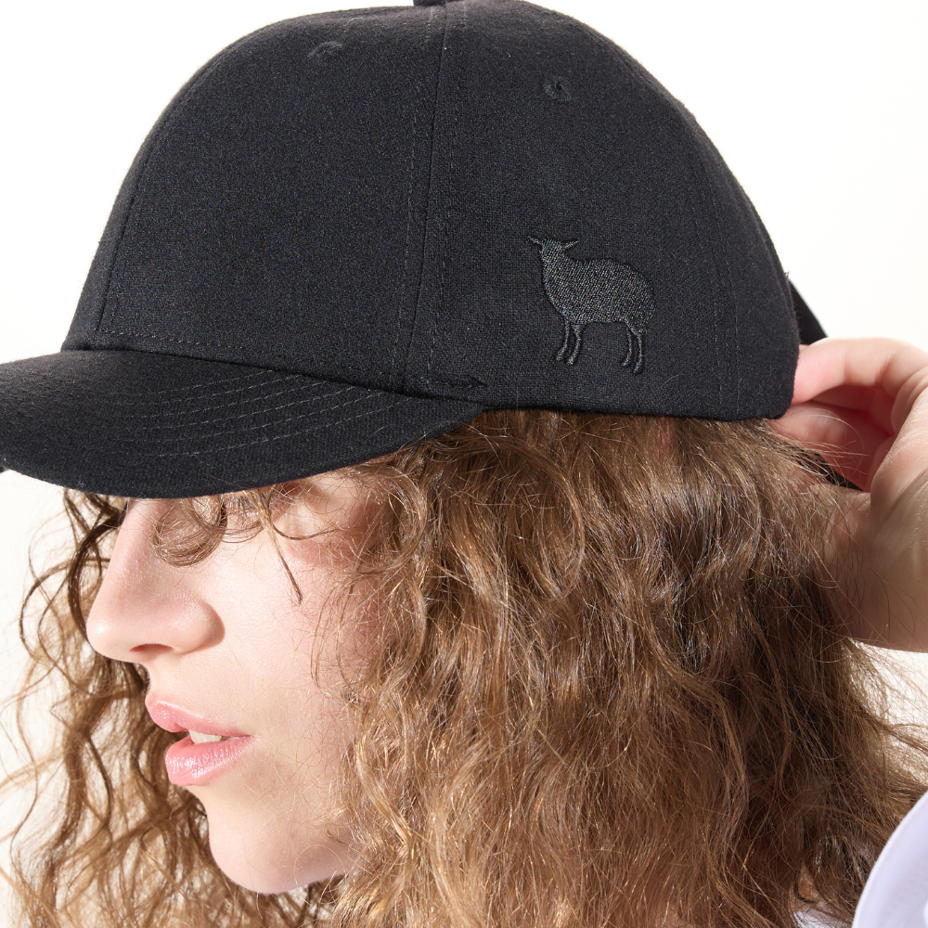Merino Woolee Capsule wool cap black