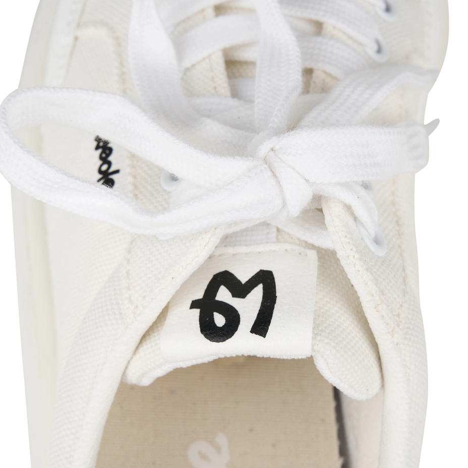 Women’s barefoot textile sneakers Oxy white