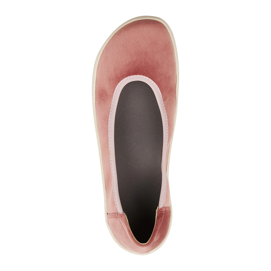 Women’s barefoot textile ballerinas Joli pink