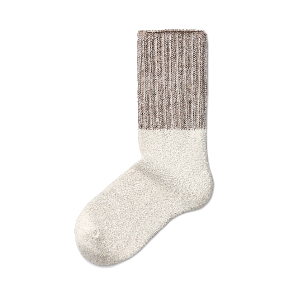Extra-long Merino Wool Socks Brown