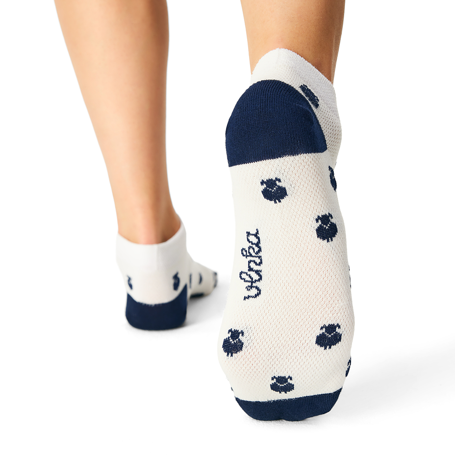 Low-Cut Merino Summer Socks Blue Sheep