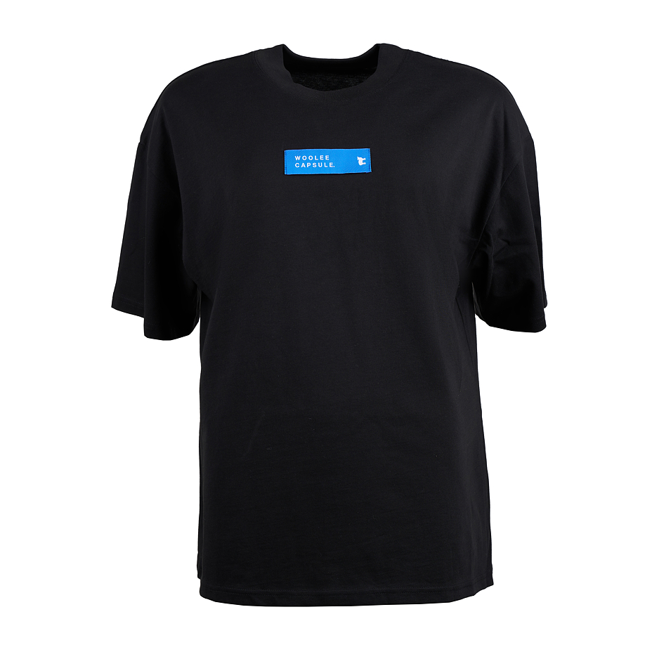 Woolee Capsule organic cotton t-shirt black